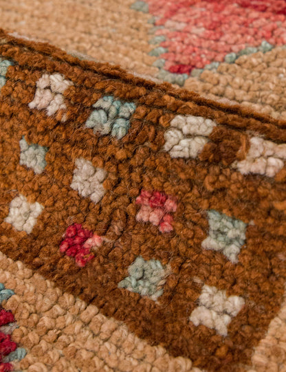 Vintage Turkish Hand-Knotted Wool Runner Rug No. 298, 5'9" x 12'5"