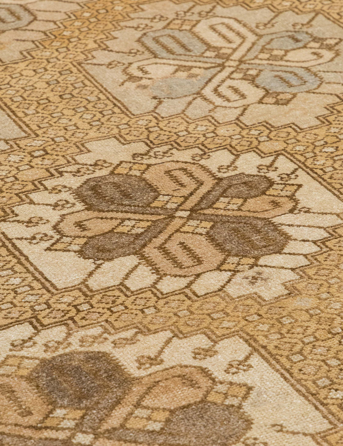 Vintage Turkish Hand-Knotted Wool Runner Rug No. 300, 5'10" x 12'8"