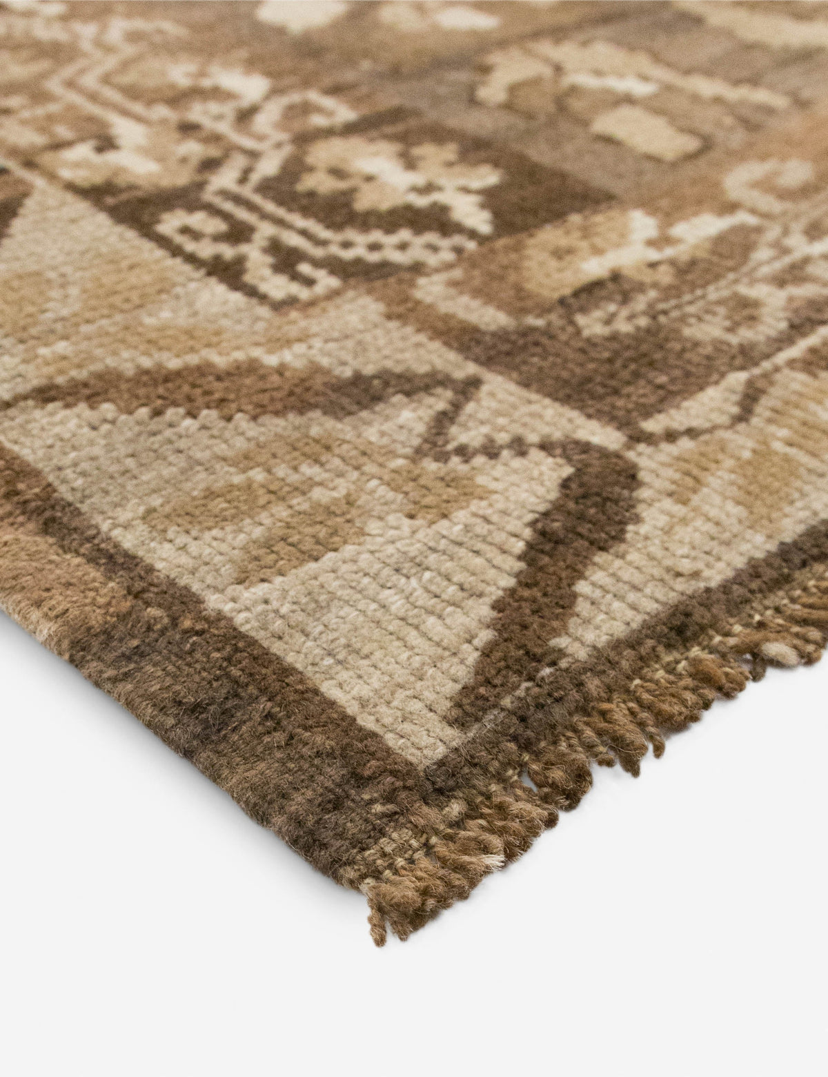 Vintage Turkish Hand-Knotted Wool Rug No. 560, 7'11" x 9'7"