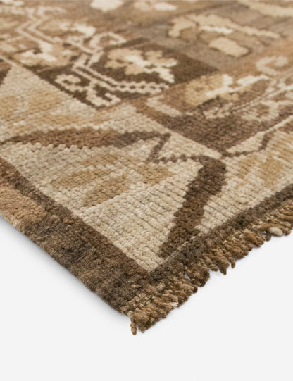 Vintage Turkish Hand-Knotted Wool Rug No. 560, 7'11" x 9'7"