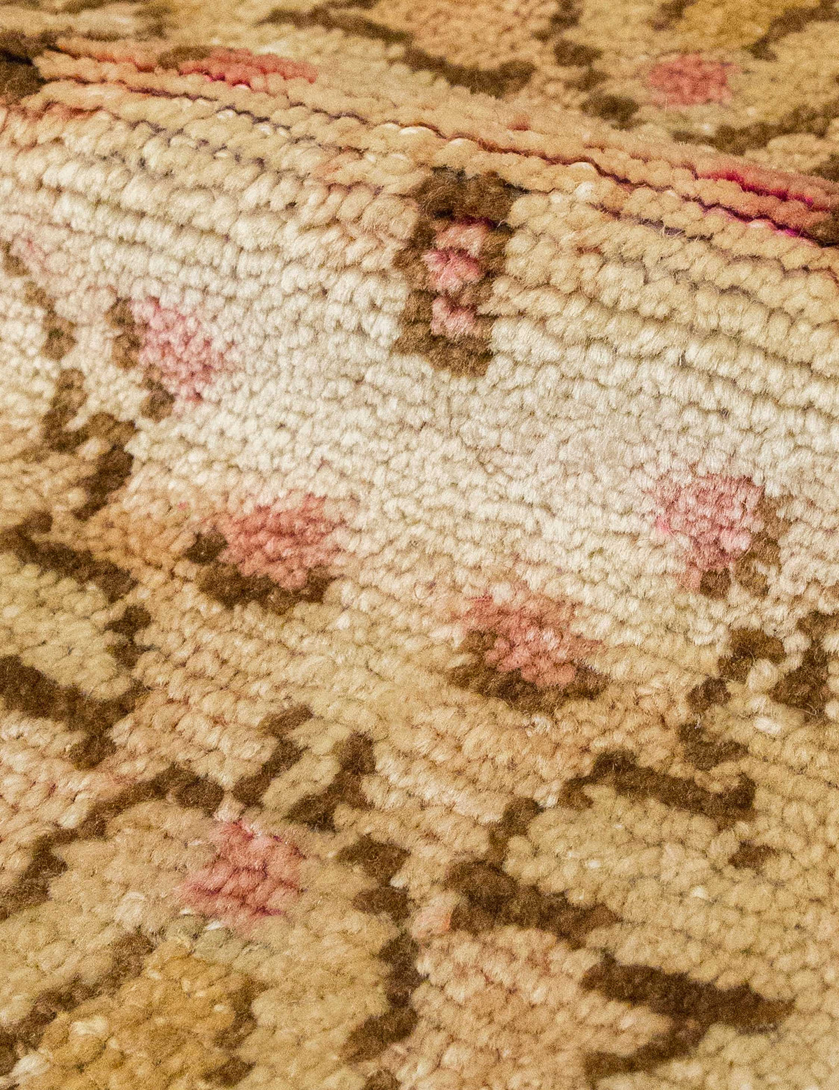 Vintage Turkish Hand-Knotted Wool Runner Rug No. 302, 5' x 13'6"