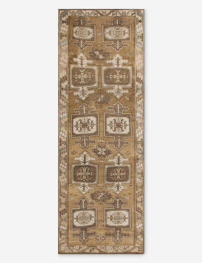 Vintage Turkish Hand-Knotted Wool Runner Rug No. 303, 4'7" x 12'7"