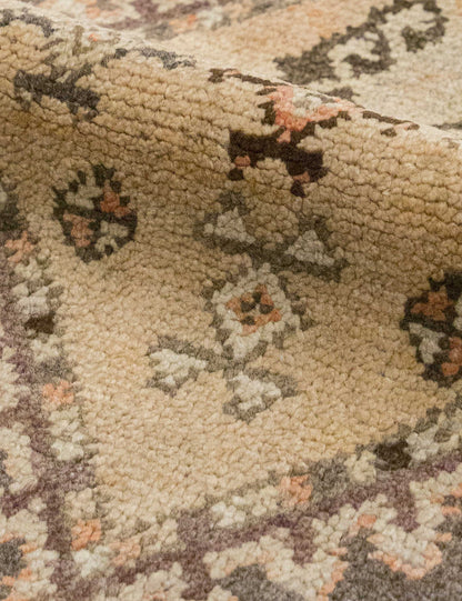 Vintage Turkish Hand-Knotted Wool Runner Rug No. 304, 4'6" x 13'9"