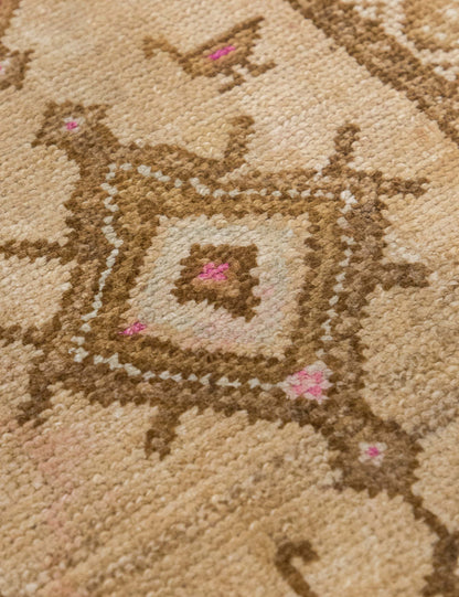 Vintage Turkish Hand-Knotted Wool Mini Rug No. 311, 1'5" x 3'2"