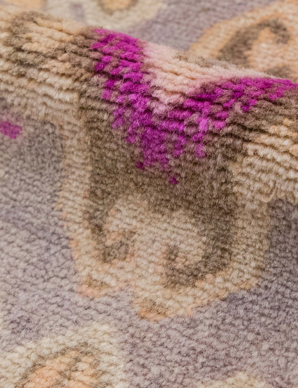 Vintage Turkish Hand-Knotted Wool Mini Rug No. 313, 1'5" x 3'5"