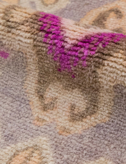 Vintage Turkish Hand-Knotted Wool Mini Rug No. 313, 1'5" x 3'5"