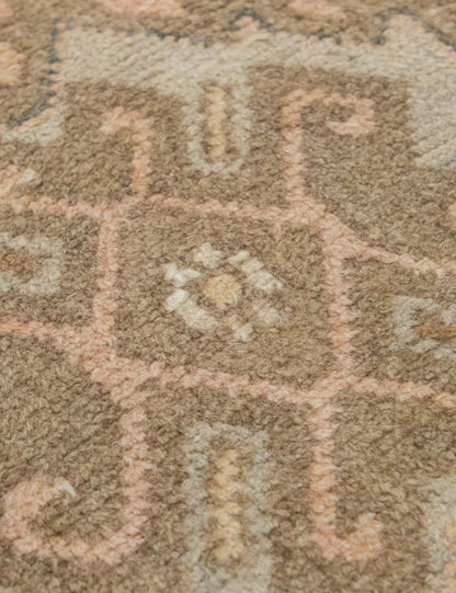 Vintage Turkish Hand-Knotted Wool Mini Rug No. 314, 1'6" x 2'9"