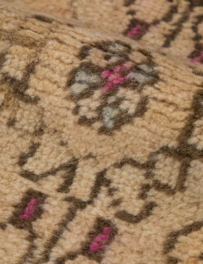 Vintage Turkish Hand-Knotted Wool Mini Rug No. 317, 1'6" x 3'4"