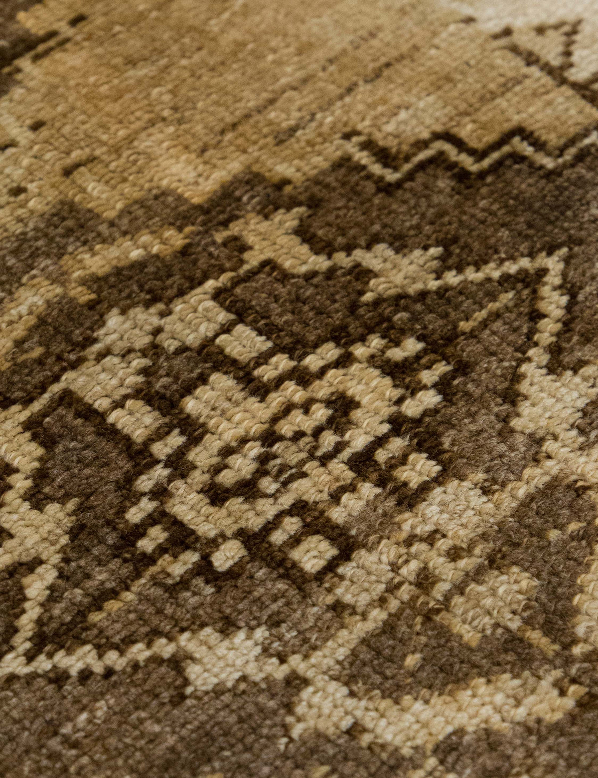 Vintage Turkish Hand-Knotted Wool Mini Rug No. 319, 1'6" x 3'1"