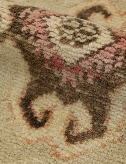 Vintage Turkish Hand-Knotted Wool Mini Rug No. 320, 1'6" x 3'4"