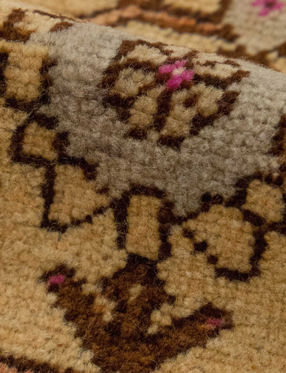 Vintage Turkish Hand-Knotted Wool Mini Rug No. 325, 1'5" x 2'6"