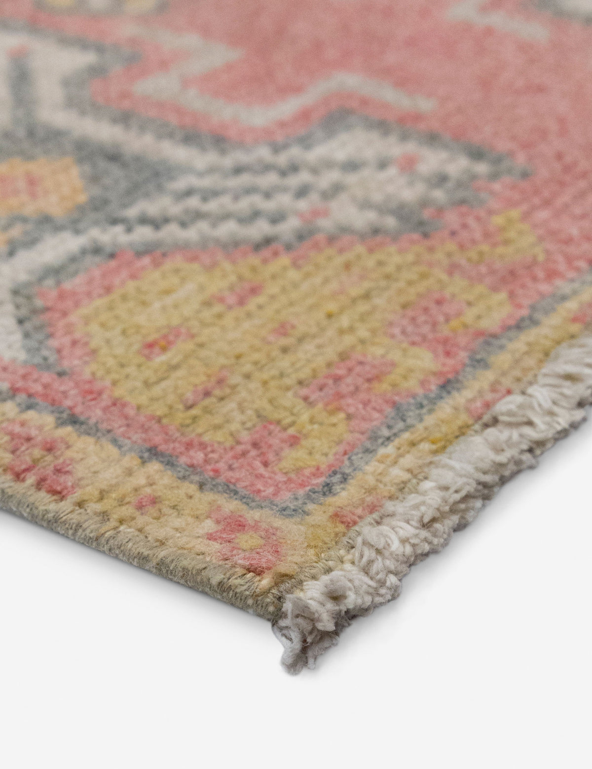 Vintage Turkish Hand-Knotted Wool Mini Rug No. 327, 1'5" x 3'2"