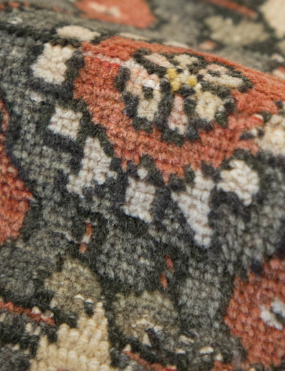 Vintage Turkish Hand-Knotted Wool Mini Rug No. 329, 1'6" x 3'4"