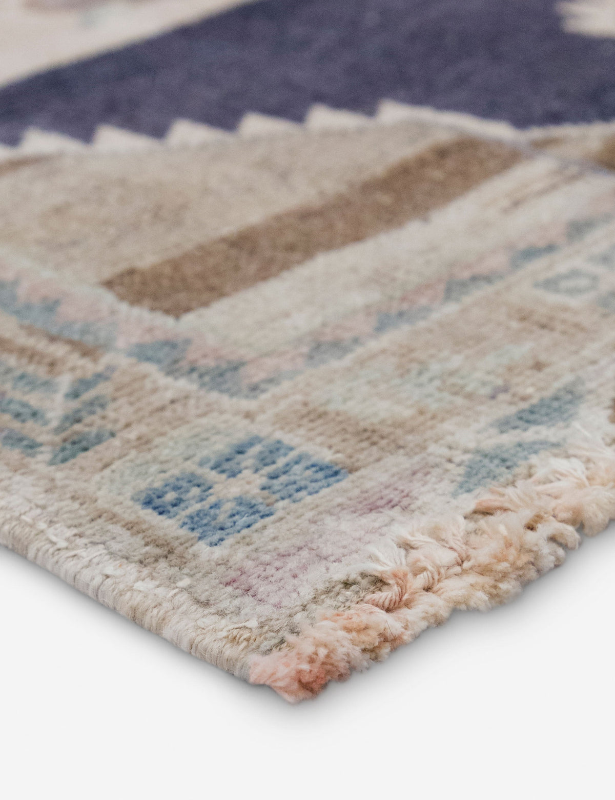 Vintage Turkish Hand-Knotted Wool Mini Rug No. 335, 1'8" x 3'3"