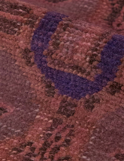 Vintage Turkish Hand-Knotted Wool Mini Rug No. 337, 1'5" x 2'4"