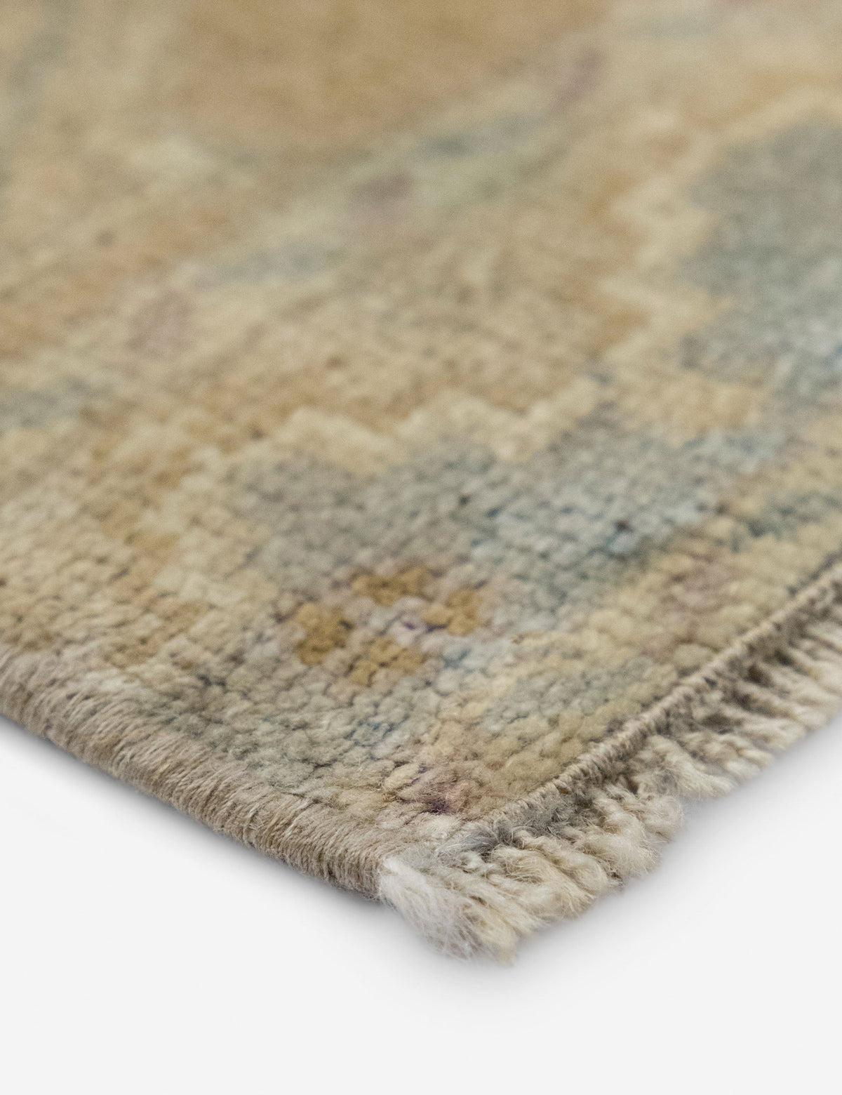 Vintage Turkish Hand-Knotted Wool Mini Rug No. 338, 1'4" x 3'2"