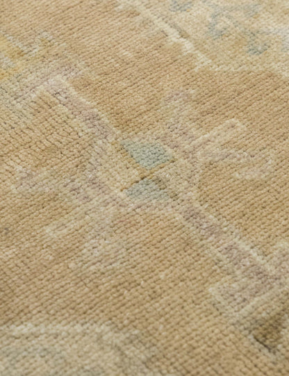 Vintage Turkish Hand-Knotted Wool Mini Rug No. 338, 1'4" x 3'2"
