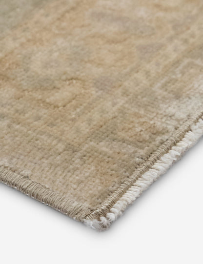 Vintage Turkish Hand-Knotted Wool Mini Rug No. 340, 1'6" x 3'2"