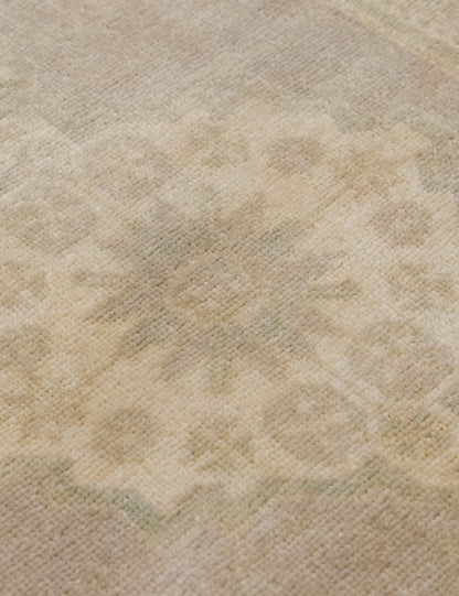 Vintage Turkish Hand-Knotted Wool Mini Rug No. 340, 1'6" x 3'2"