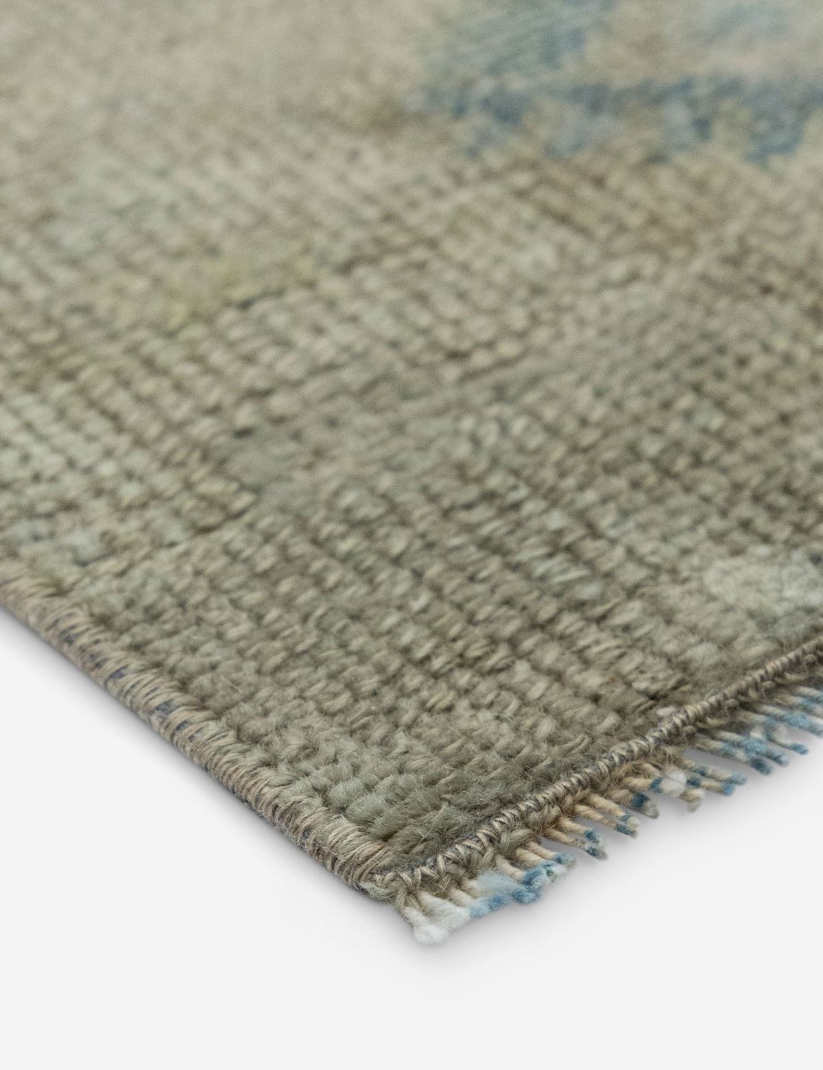 Vintage Turkish Hand-Knotted Wool Mini Rug No. 342, 1'1" x 2'5"