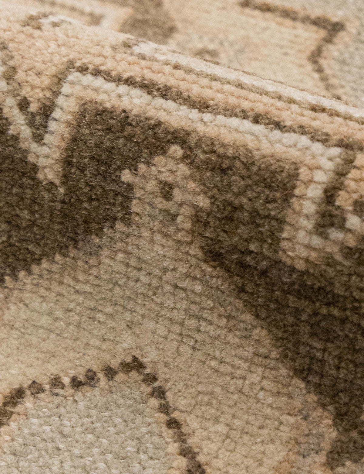 Vintage Turkish Hand-Knotted Wool Mini Rug No. 343, 1'5" x 3'1"
