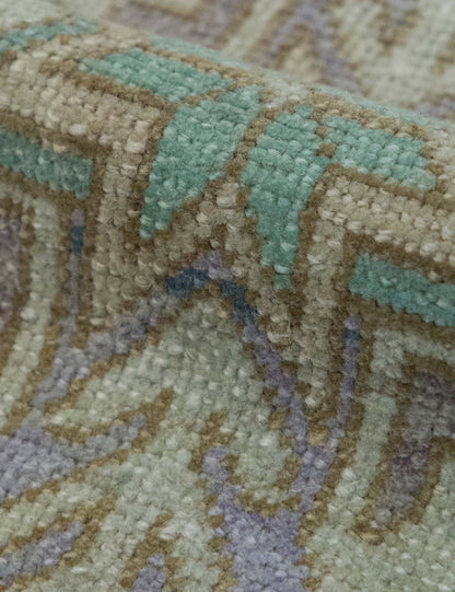 Vintage Turkish Hand-Knotted Wool Mini Rug No. 344, 1'6" x 3'