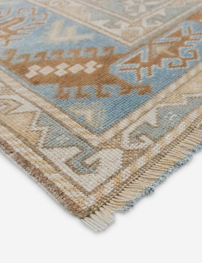 Vintage Turkish Hand-Knotted Wool Rug No. 564, 6'5" x 9'1"