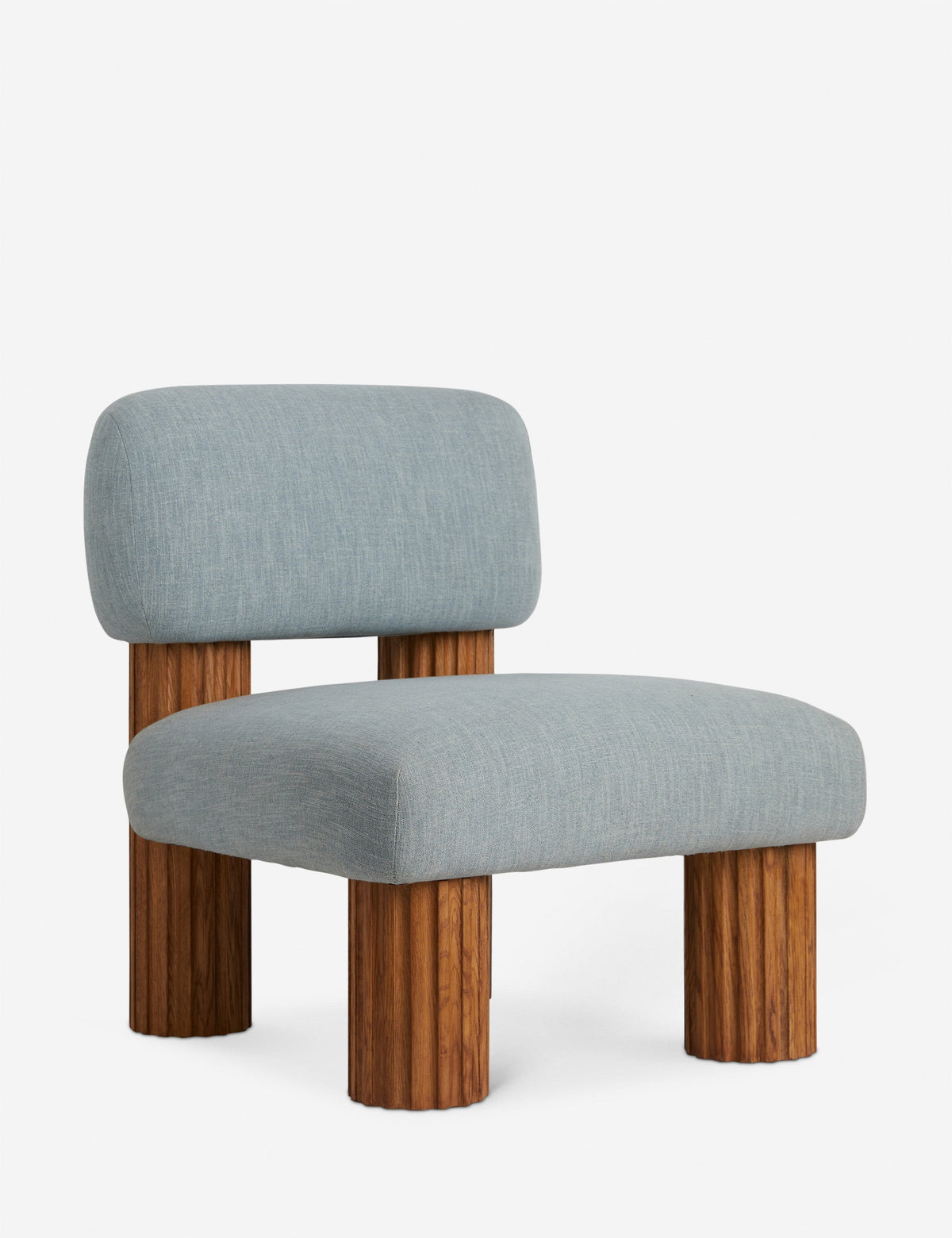 Open Box: Auclair Accent Chair, Pool Performance Cotton Weave