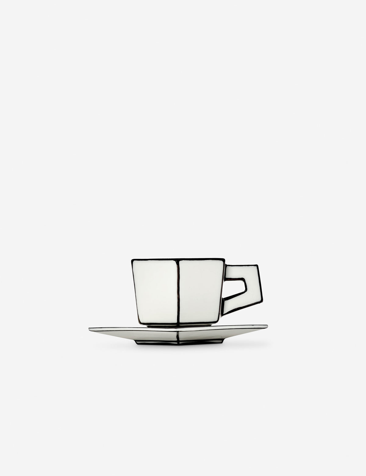 Carte Blanche Espresso Cup and Saucer by Annebet Philips x Serax