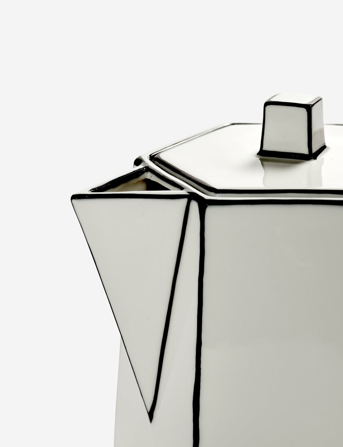 Carte Blanche Teapot by Annebet Philips x Serax