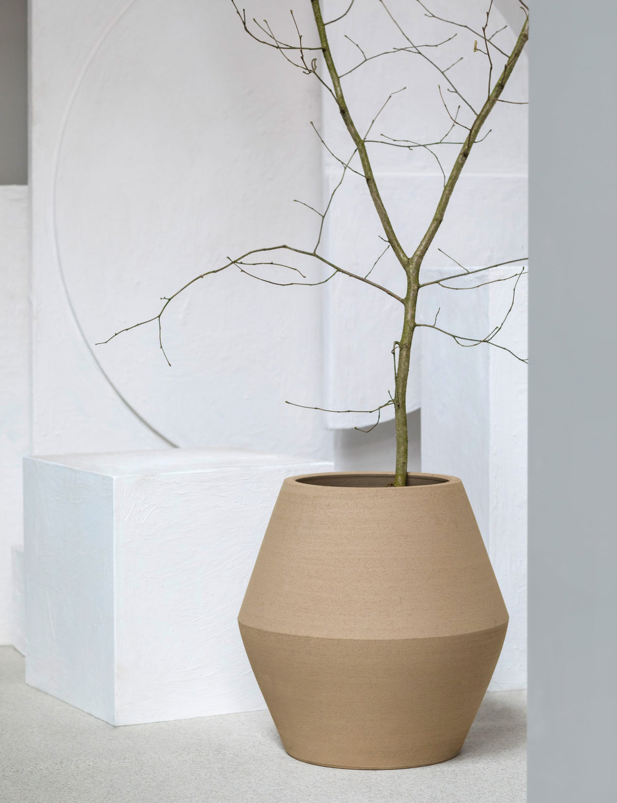 Construct Barrel Planter Pot by Marie Michielssen x Serax
