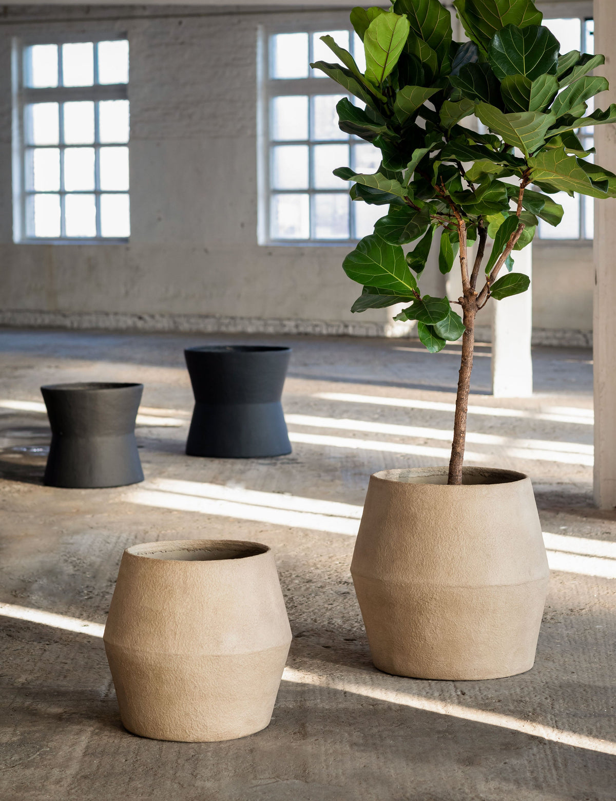 Construct Paper Mache Planter Pot by Marie Michielssen x Serax