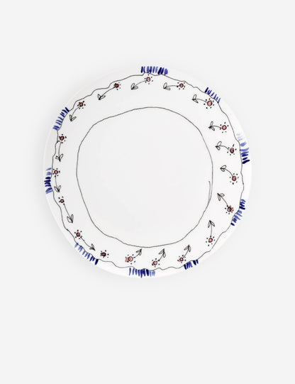 Midnight Flowers Dinnerware by Marni x Serax