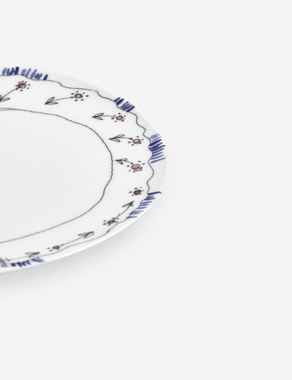 Midnight Flowers Dinnerware by Marni x Serax