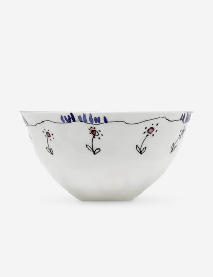 Midnight Flowers Dinnerware by Marni x Serax