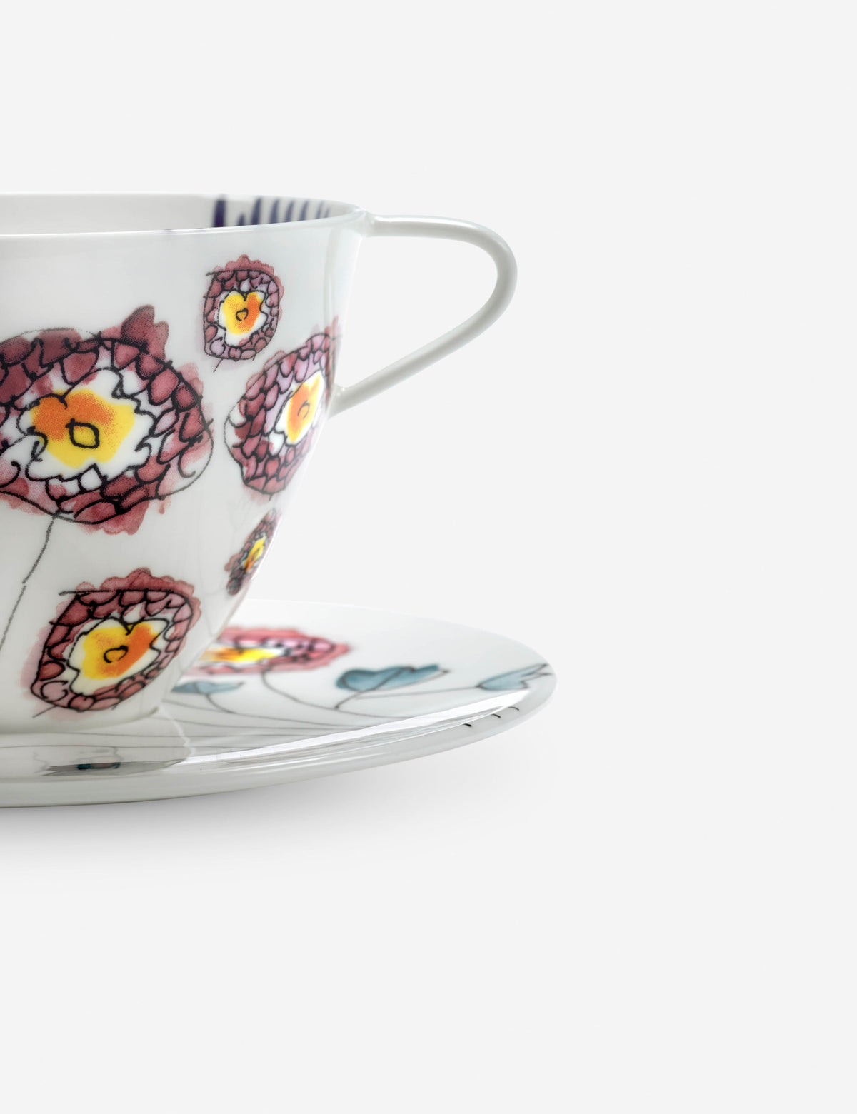 Midnight Flowers Drinkware by Marni x Serax