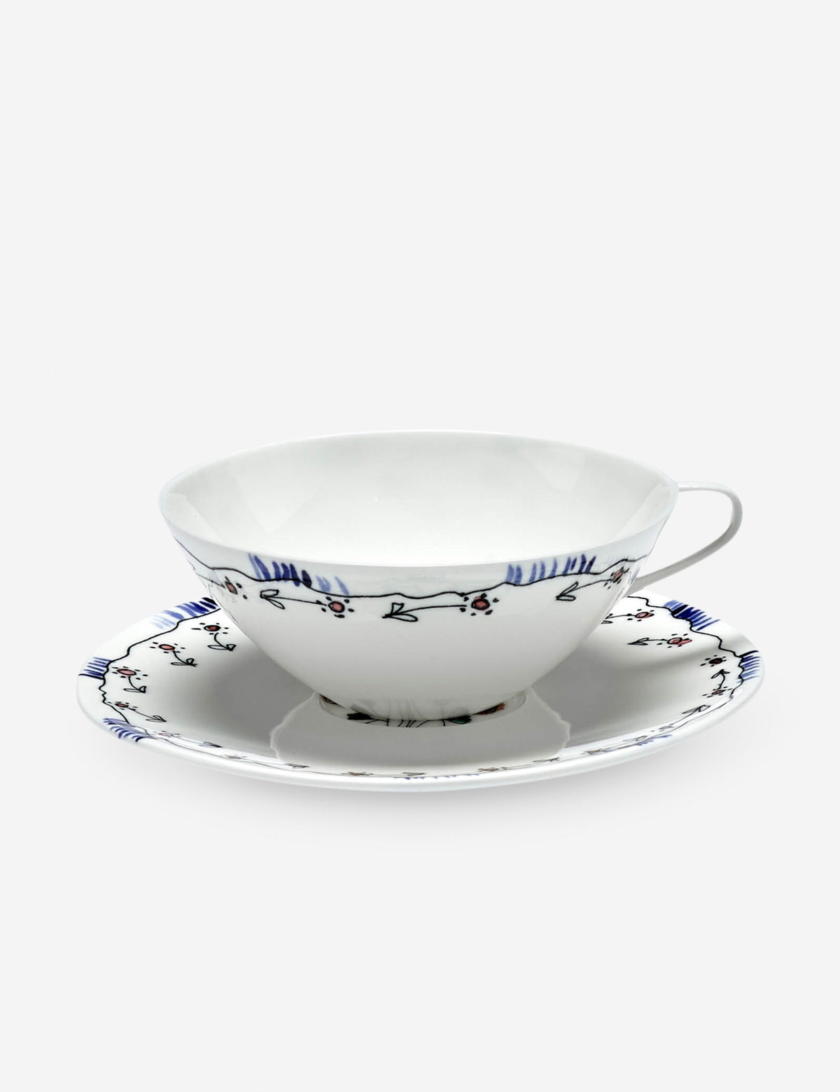 Midnight Flowers Drinkware by Marni x Serax