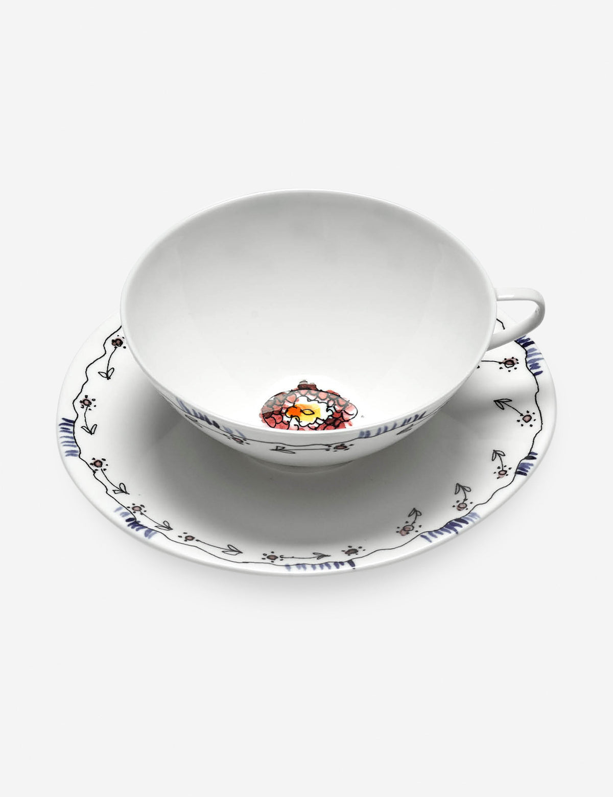 Midnight Flowers Drinkware by Marni x Serax