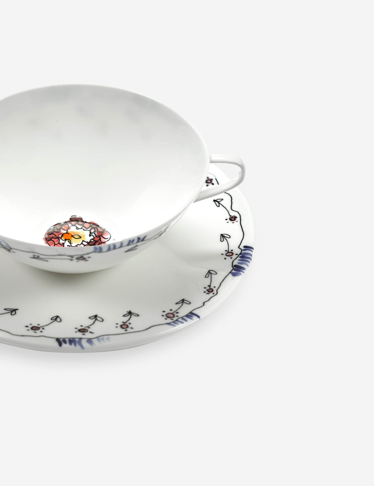 Midnight Flowers Drinkware by Marni x Serax
