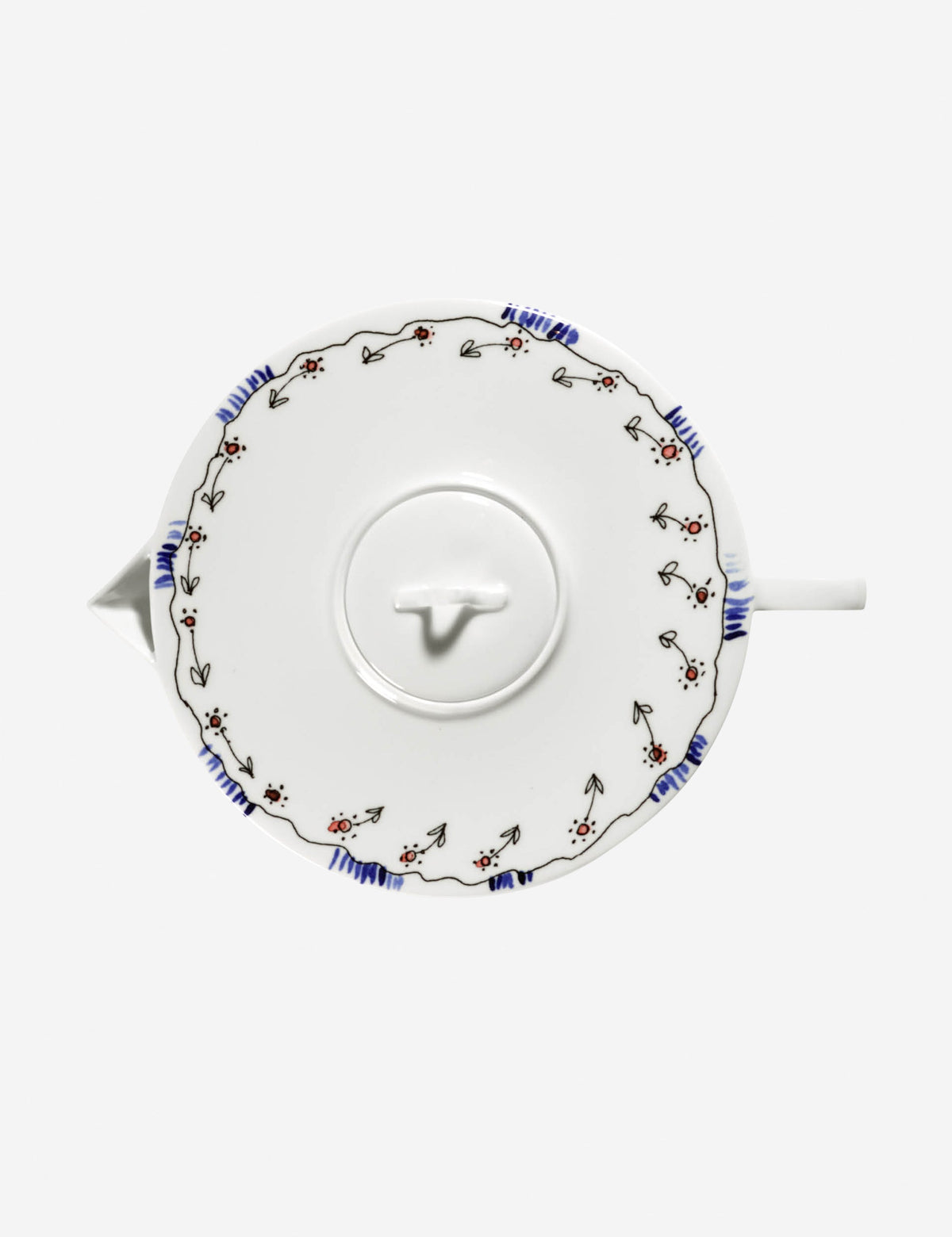 Midnight Flowers Teapot by Marni x Serax