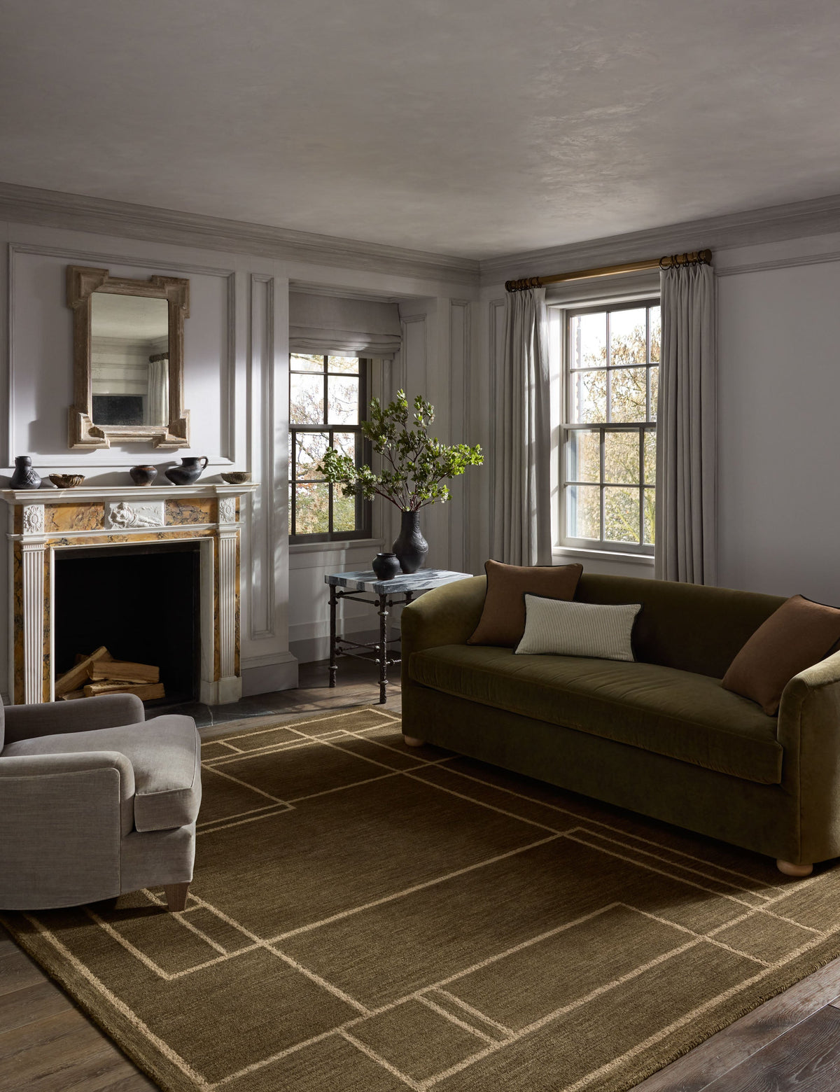 Barrow Hand-Tufted Wool-Blend Rug by Jeremiah Brent x Loloi
