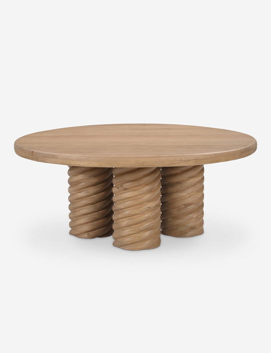 Treccia Round Coffee Table by Gillian Segal for Moe's
