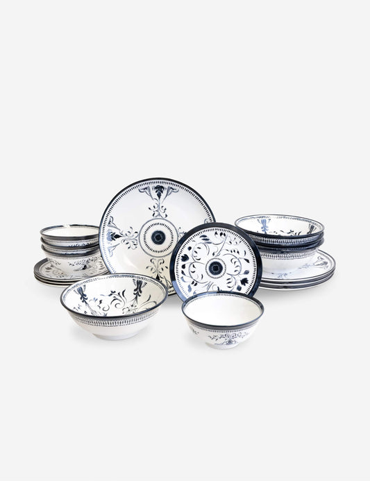Bruges Porcelain Dinnerware by Lemieux et Cie