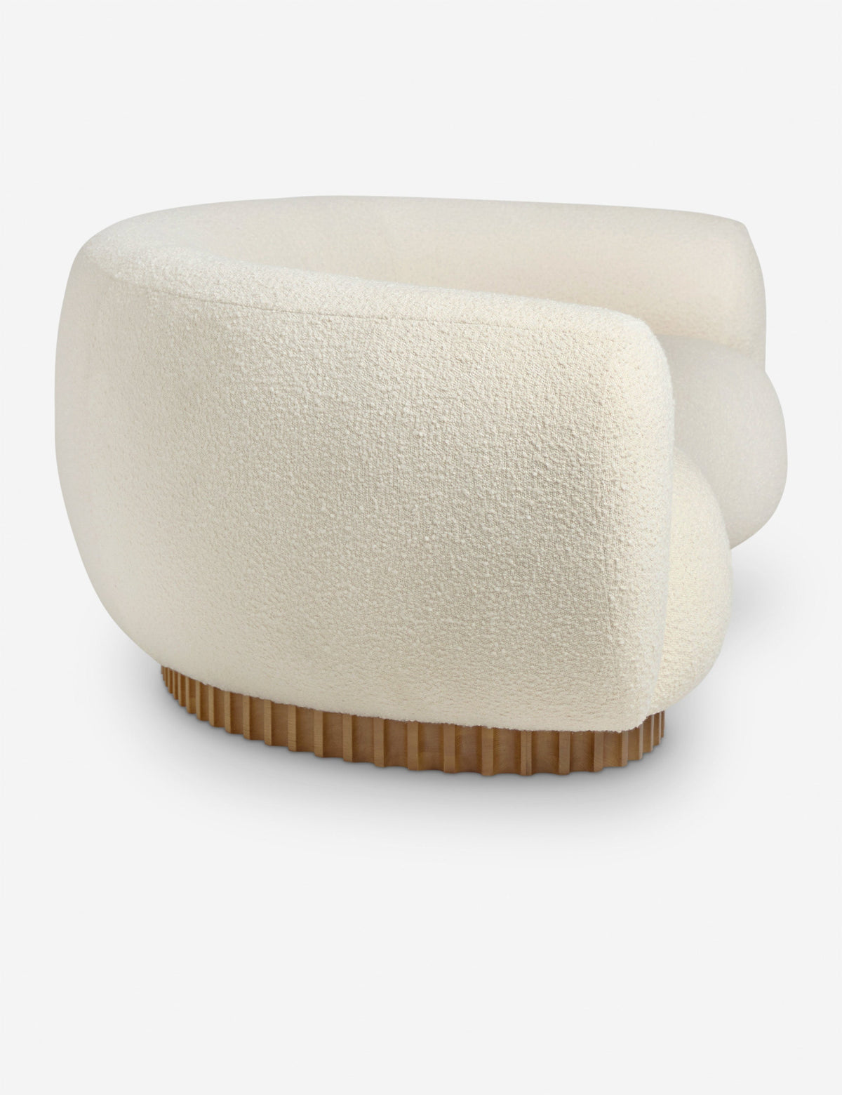 Open Box: Billow Sofa, Ivory Boucle by Sarah Sherman Samuel