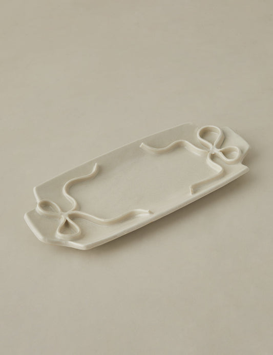 Bow Serving Dish by Stephanie Dawn Matthias