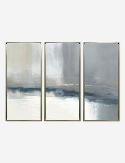 The Strand No. 5 Triptych Wall Art (Set of 3) by Carol Benson-Cobb