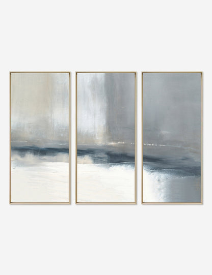 The Strand No. 5 Triptych Wall Art (Set of 3) by Carol Benson-Cobb