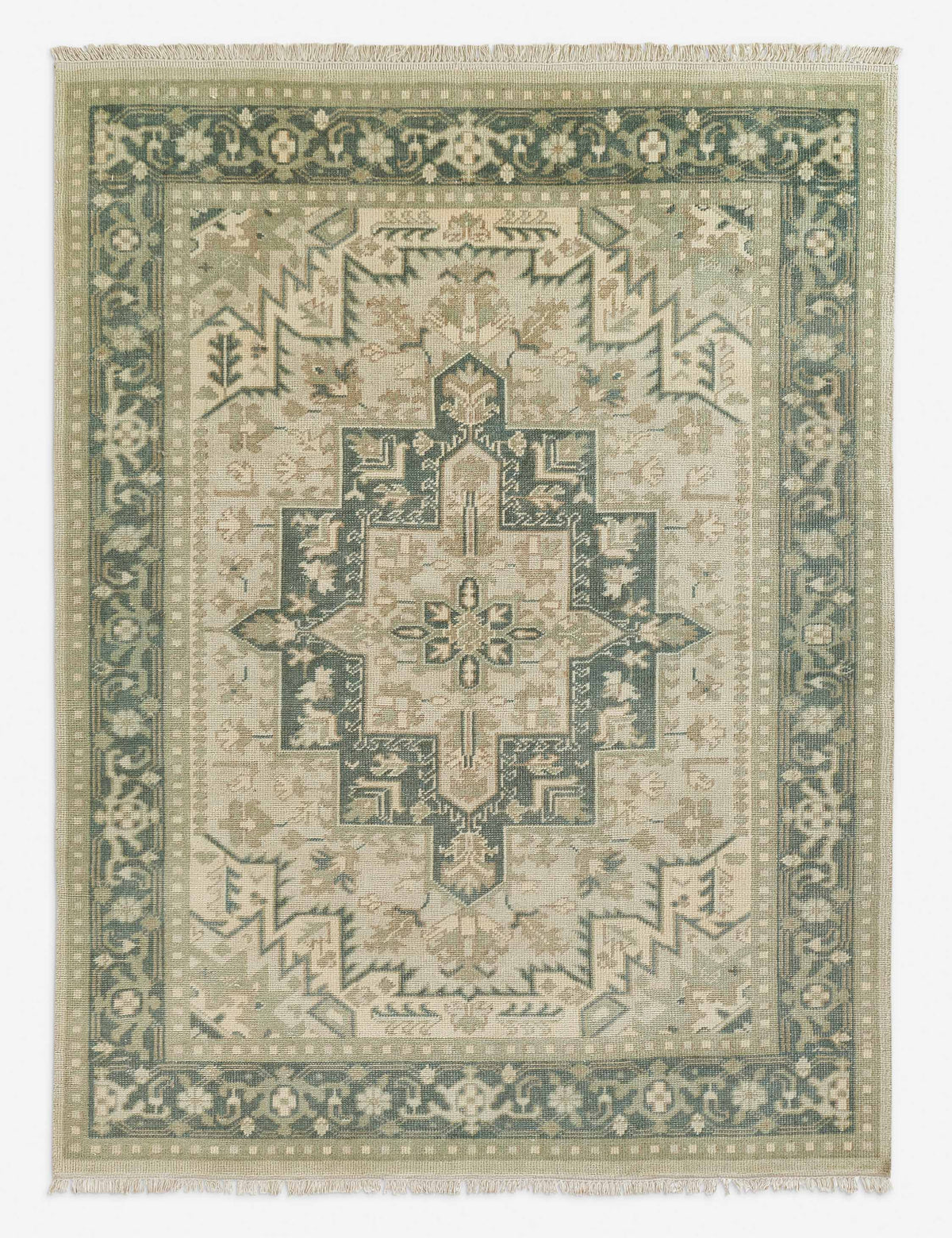 Isandro Hand-Knotted Wool Rug