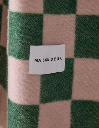 Checkerboard Throw by Maison Deux