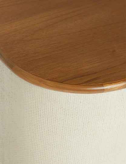 Clinton Collection Wood/Raffia Swatch